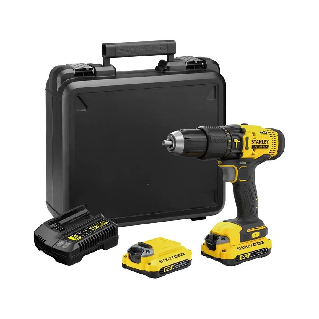 TALADRO PERCUTOR 20V MAX SCD711C2K-B2 STANLEY8