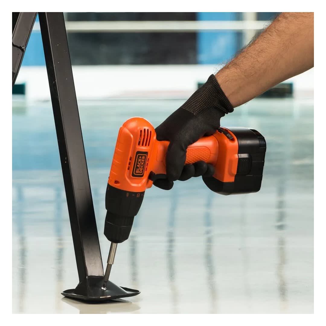 TALADRO ATORNILLADOR 3/8'' 12V CD121K BLACK & DECKER