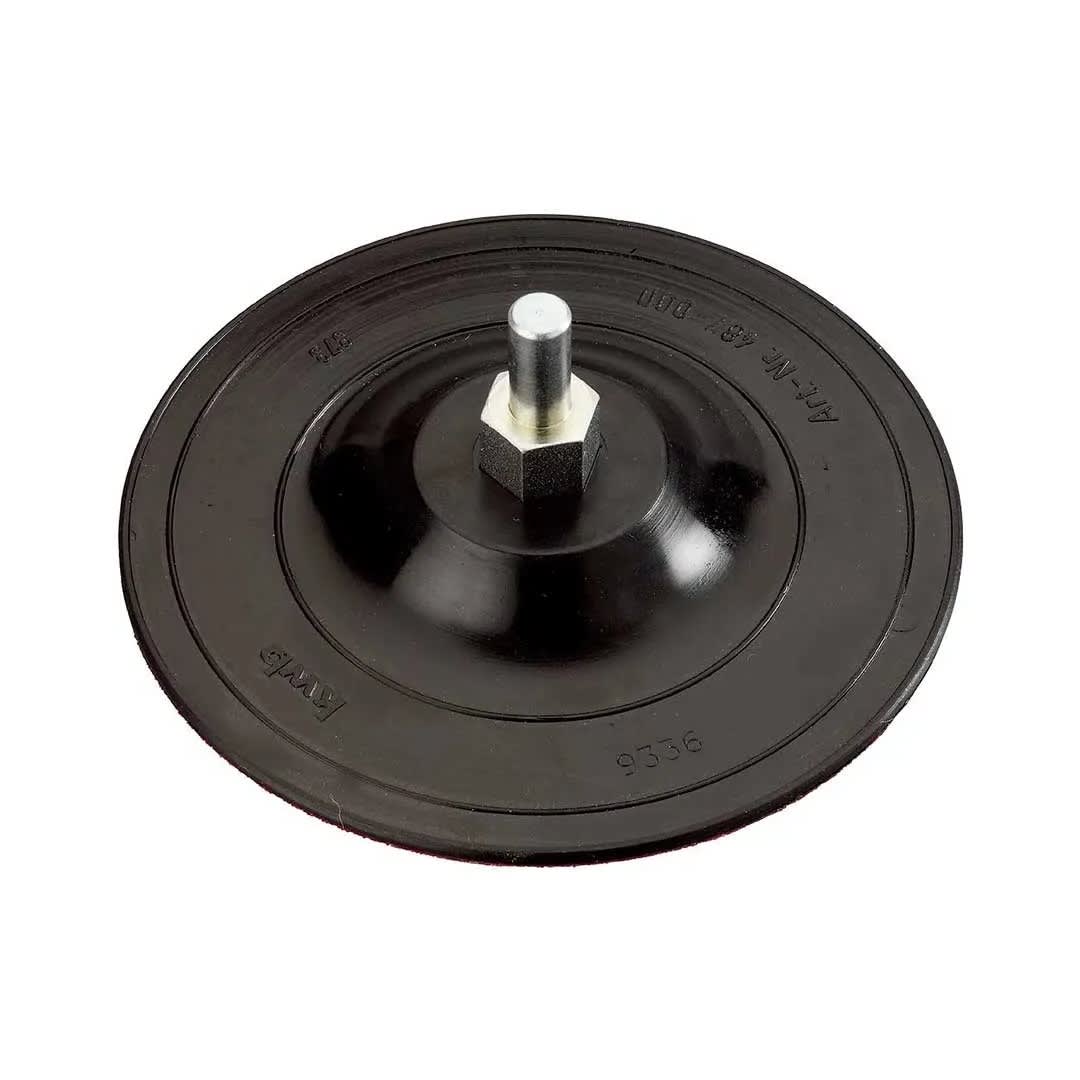 PLATO BASE VELCRO 125MM P/TALADRO 8MM KWB
