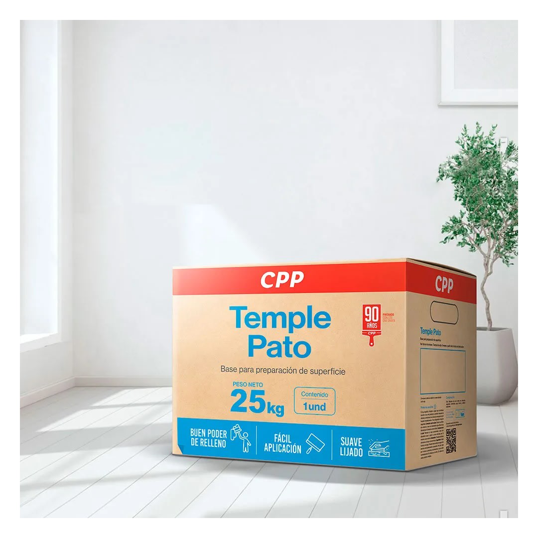 TEMPLE PATO BLANCO MATE 25KG CPP