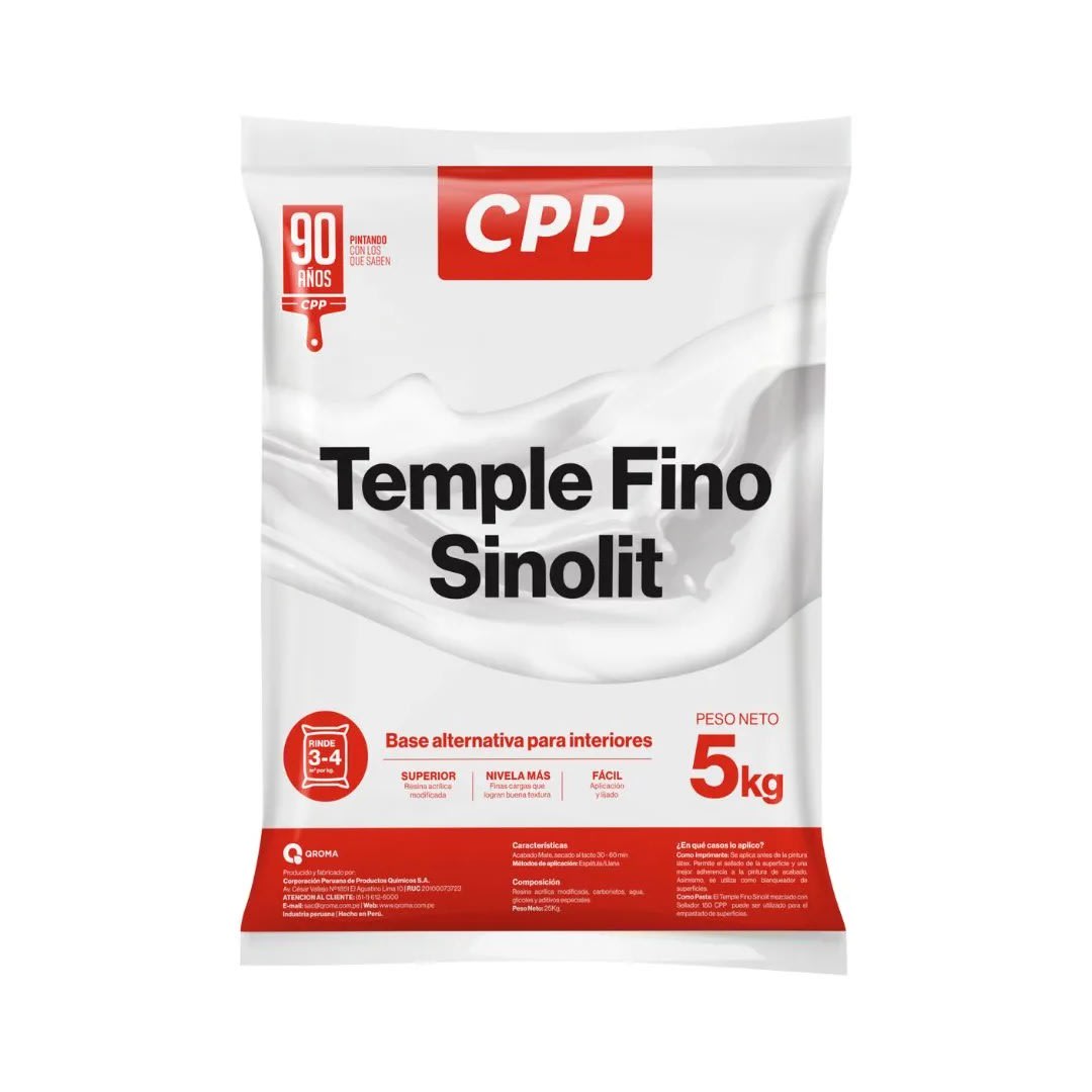 TEMPLE FINO SINOLIT BLANCO 5KG CPP2