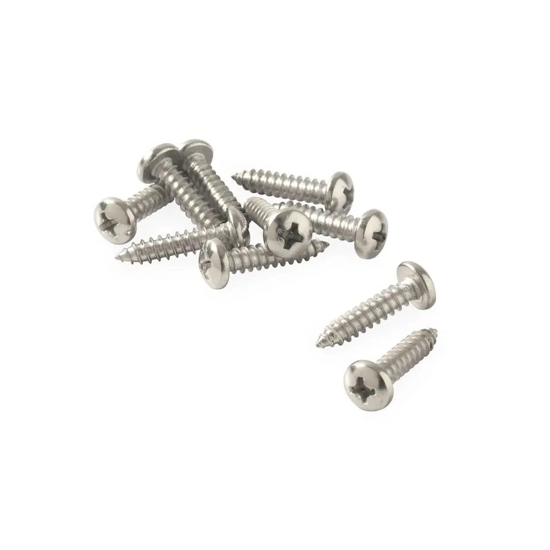 TORNILLO DE CABEZA PAN ACERO INOXIDABLE 8MM X 3/4'' - 10U SM