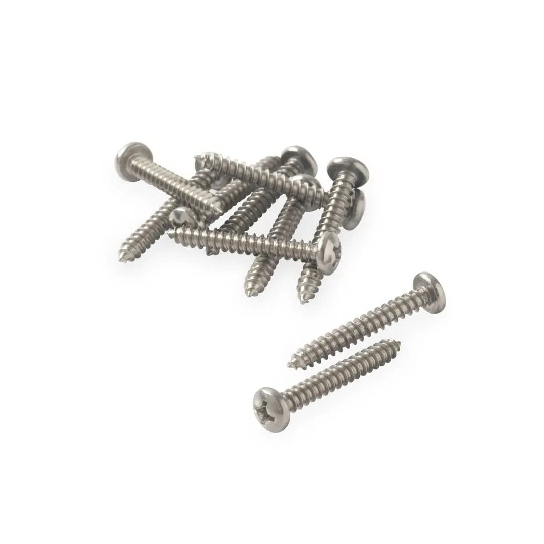 TORNILLO DE CABEZA PAN ACERO INOXIDABLE 6MM X 1'' - 10U SM2