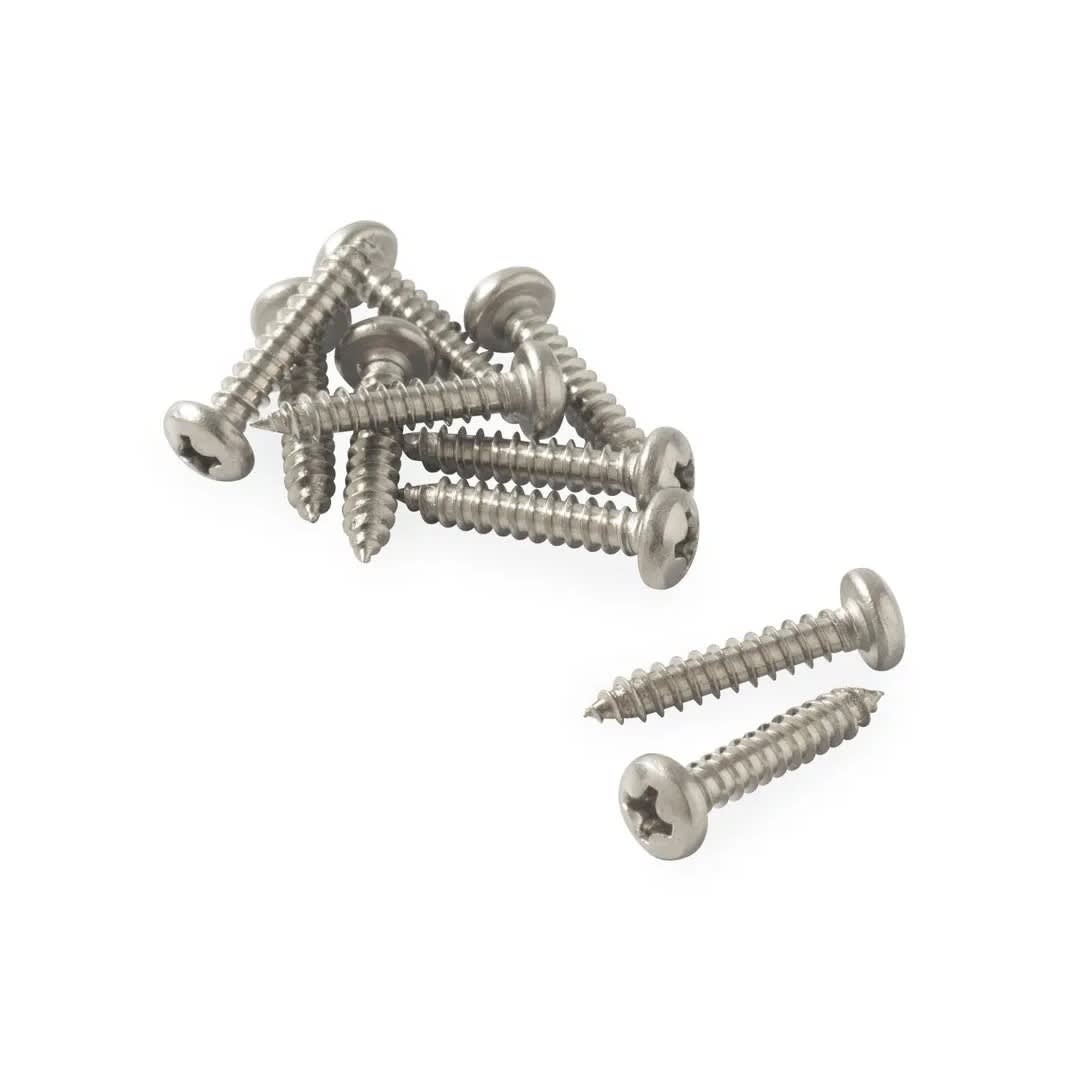 TORNILLO DE CABEZA PAN ACERO INOXIDABLE 6MM X 3/4'' - 10U SM