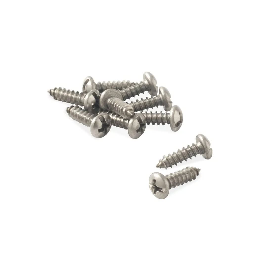 TORNILLO DE CABEZA PAN ACERO INOXIDABLE 6MM X 1/2'' - 10U SM