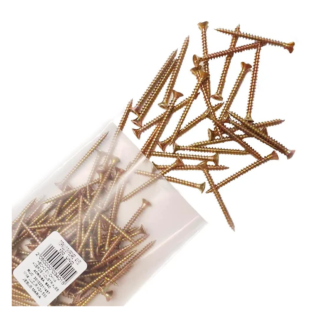 TORNILLO AUTORROSCANTE 4X50 MM X 500 UNIDADES SM3