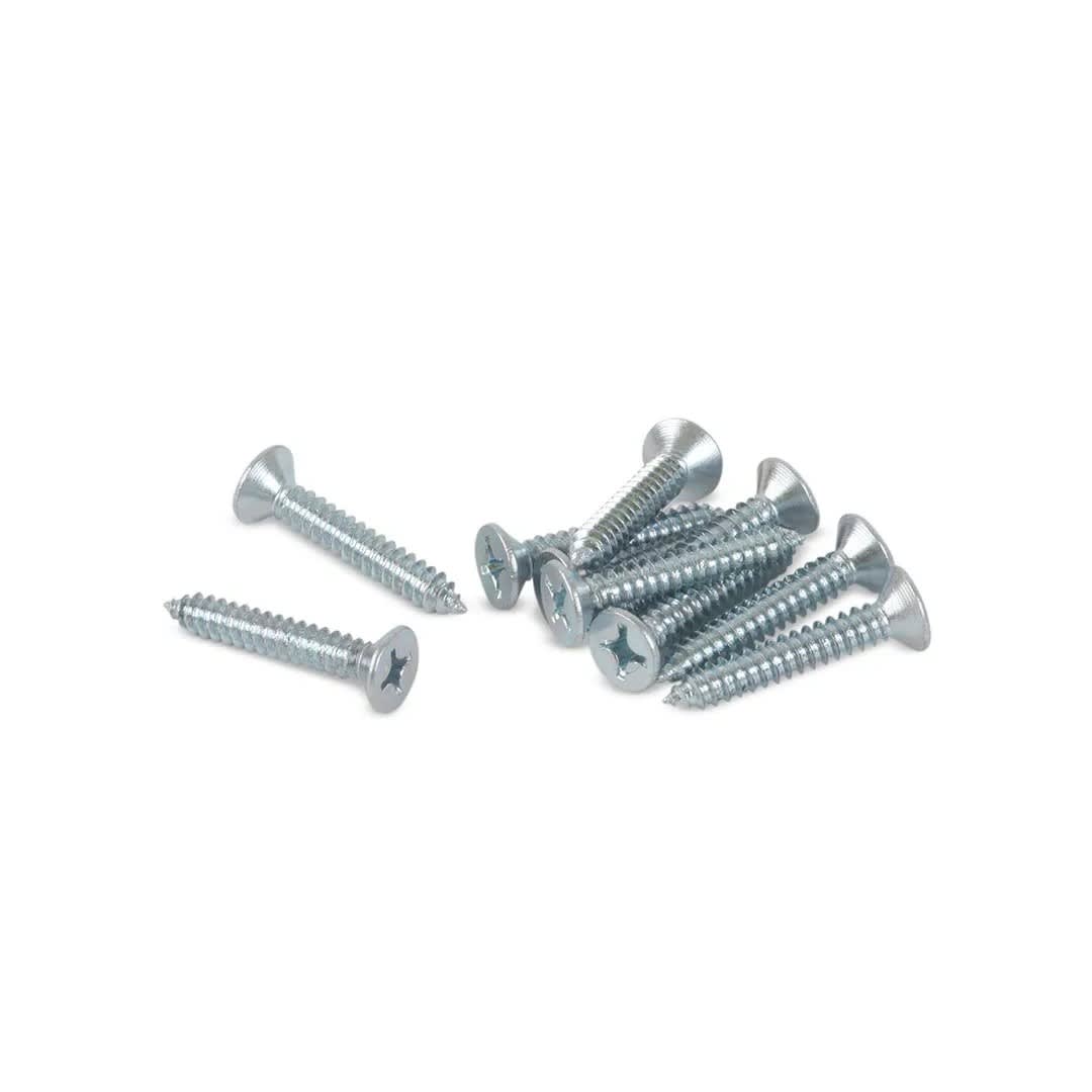 TORNILLO CABEZA PLANA 14X1 1/2'' X 10 UNIDADES SM