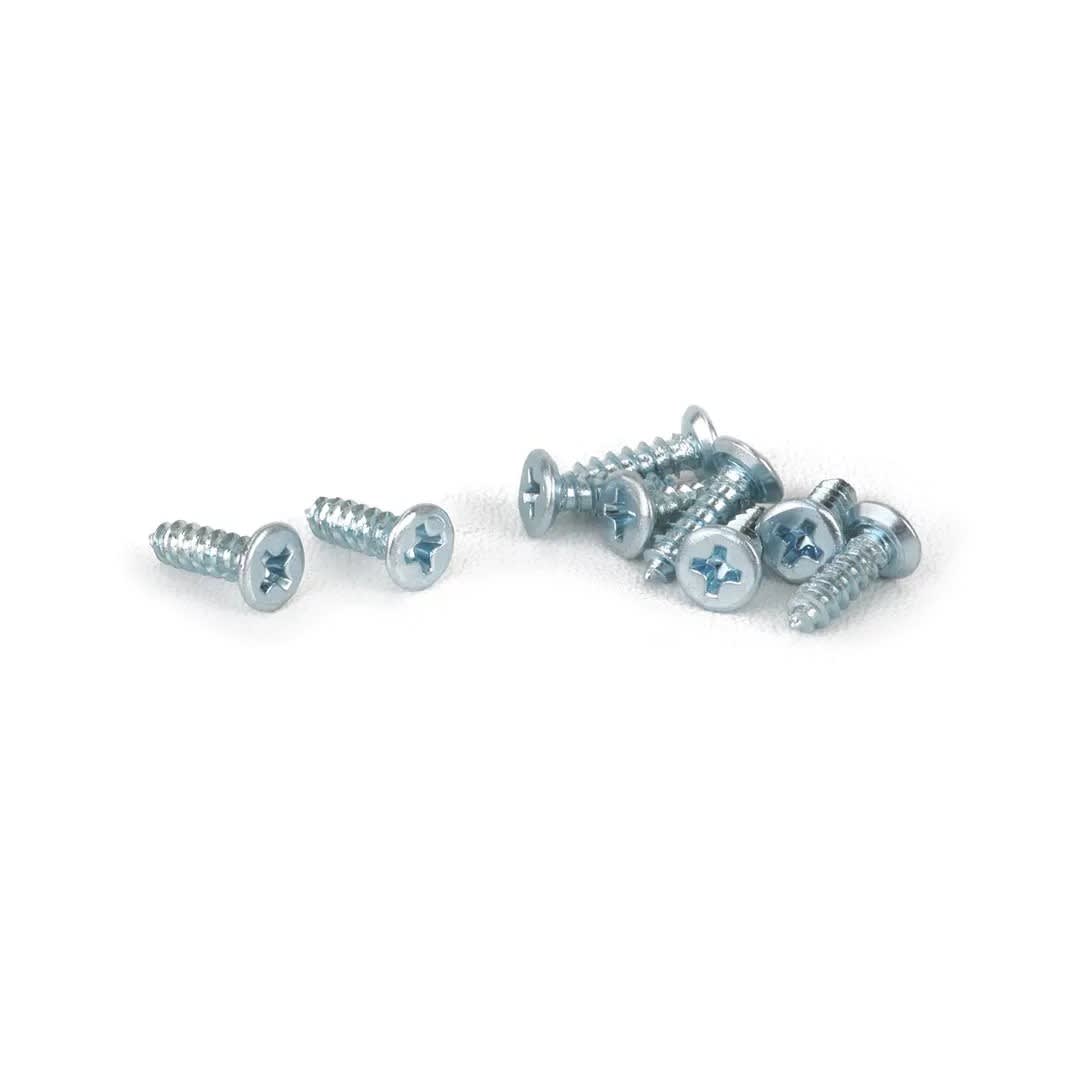 TORNILLO CABEZA PLANA 6X1/2'' X 10 UNIDADES SM