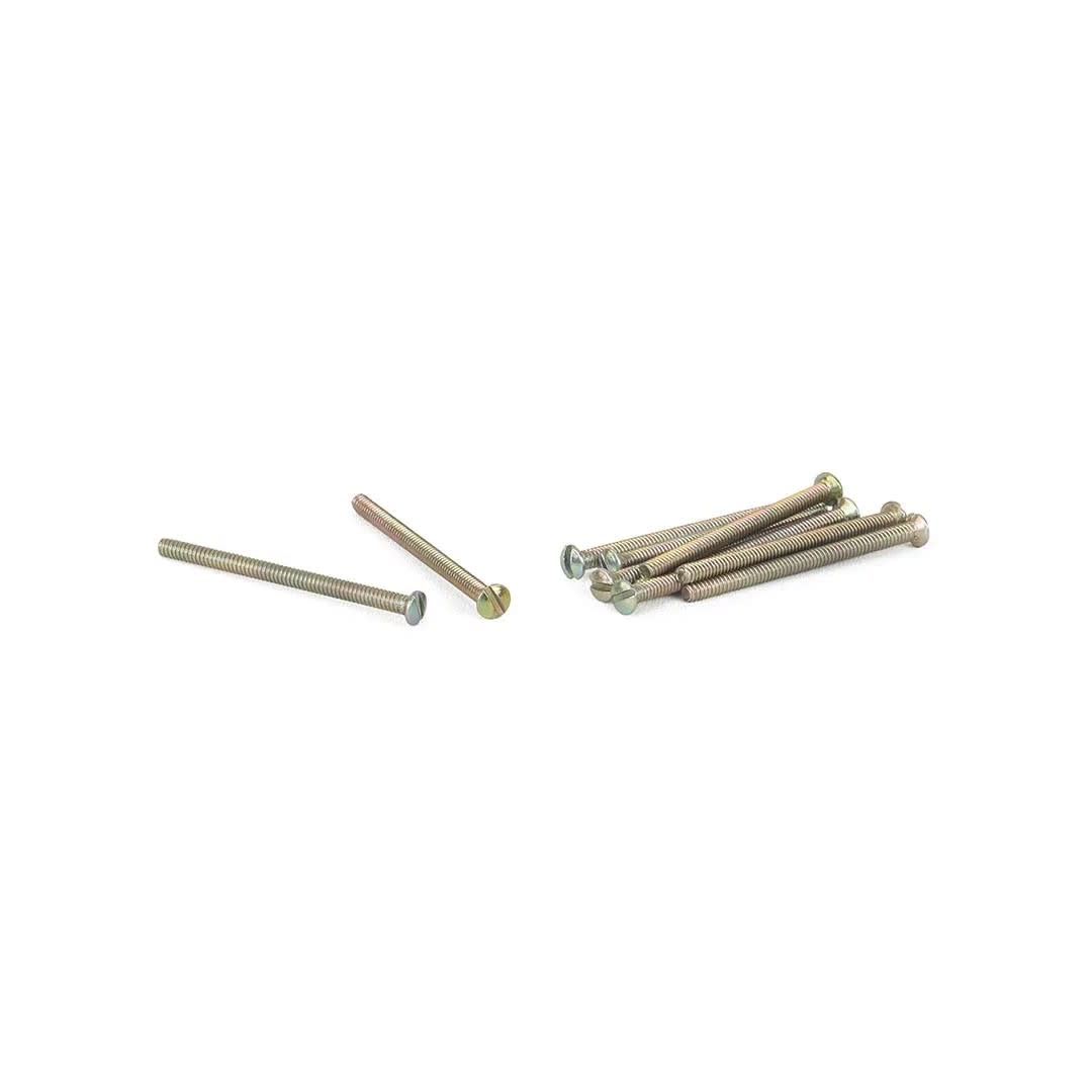 TORNILLO STOVEBOLT 6/32X2'' X 10 UNIDADES SM