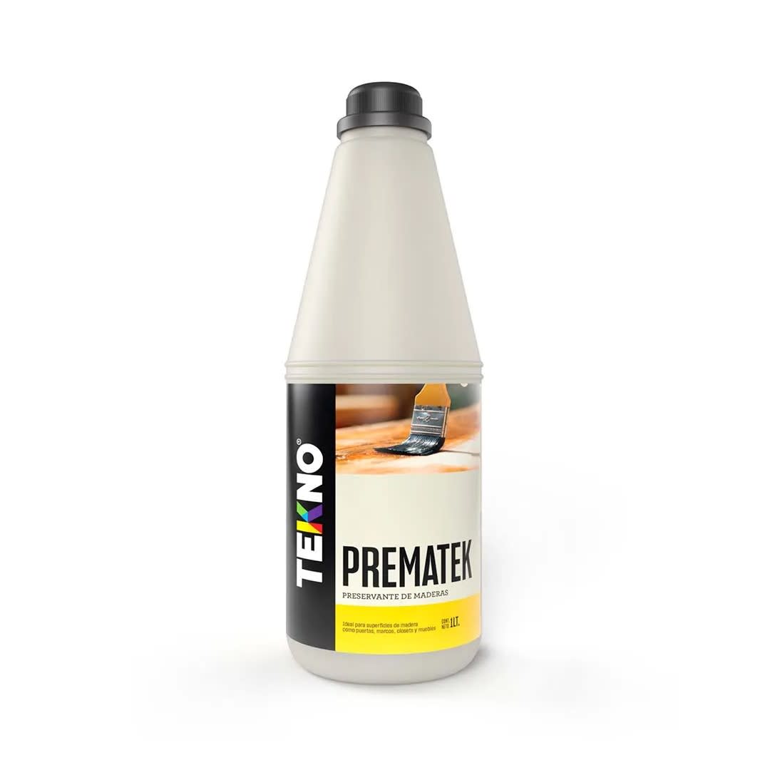 PROTECTOR PRESERVANTE PREMATEK 1 LITRO AMARILLO MATE TEKNO