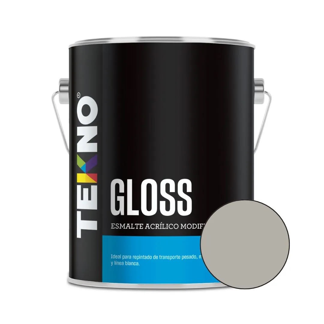 TEKNOGLOS ALUMINIO 1 GALON TEKNO4