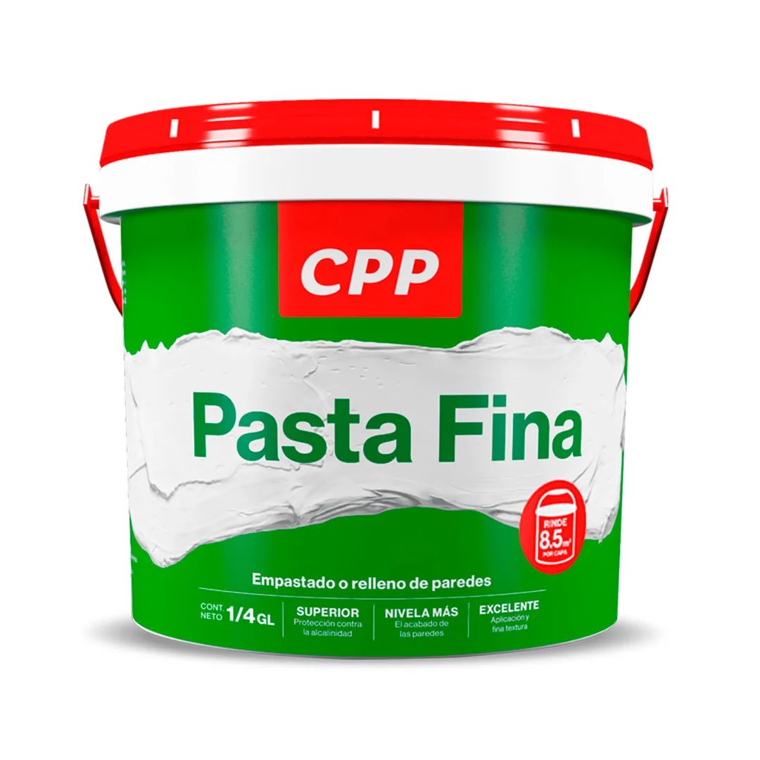 PASTA FINA PARA MUROS BLANCO 1/4 GALON CPP
