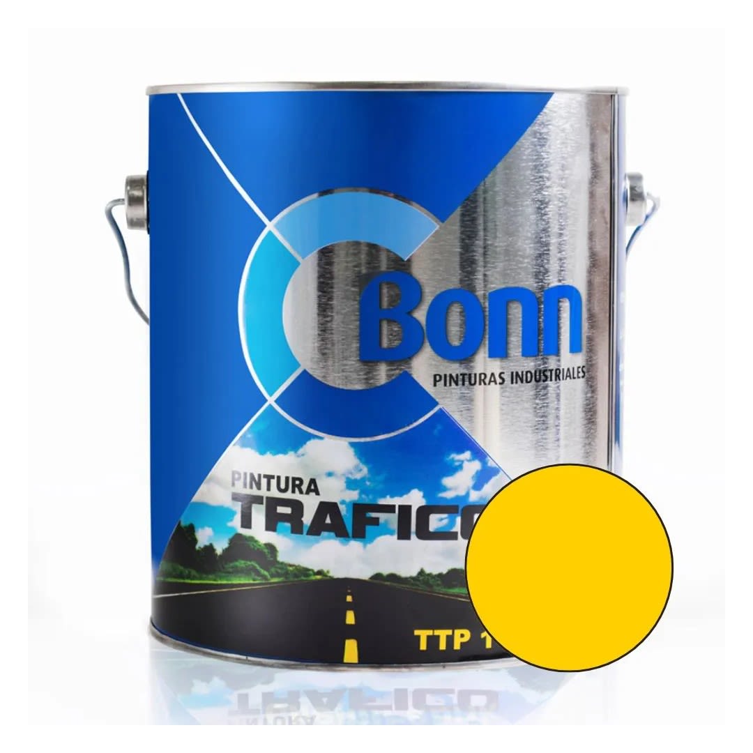 PINTURA PARA TRAFICO AMARILLO BONN3