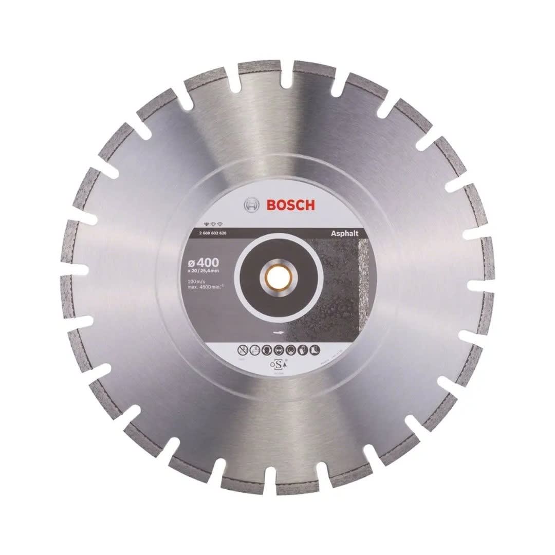DISCO DE CORTE DIAMANTADO STANDARD FOR ASPHALT 400X20/25.4X3.6X10MM BOSCH