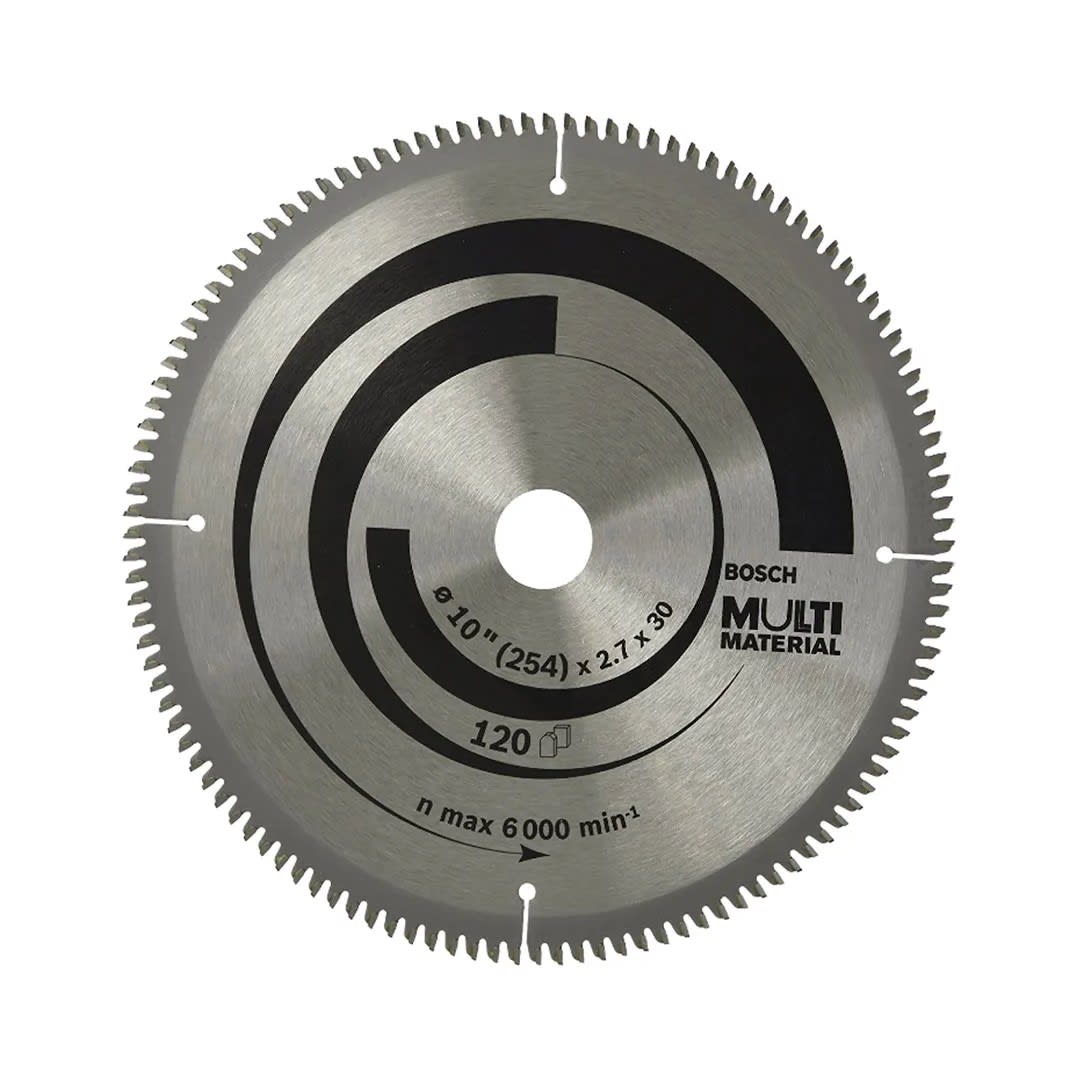 DISCO DE SIERRA CIRCULAR MULTIMATERIAL 120 DIENTES 25430MM BOSCH