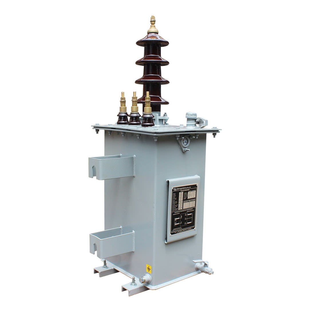 TRANSFORMADOR MONOFASICO DISTRIBUCION EN BAÑO DE ACEITE 5KVA-13.2-460-230V HYP