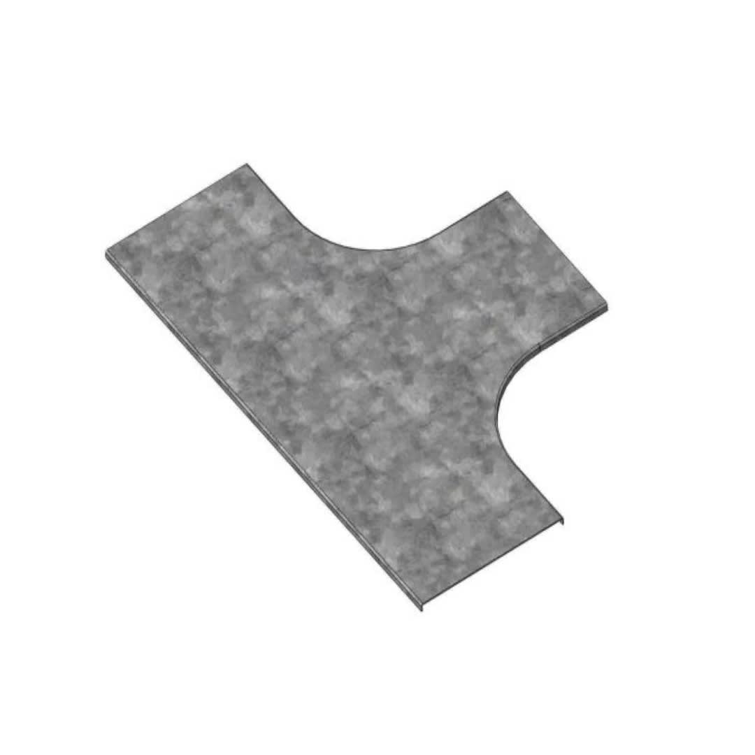CUBIERTA DE TEE GALV. CALIENTE 100MM ARAGCU VM2