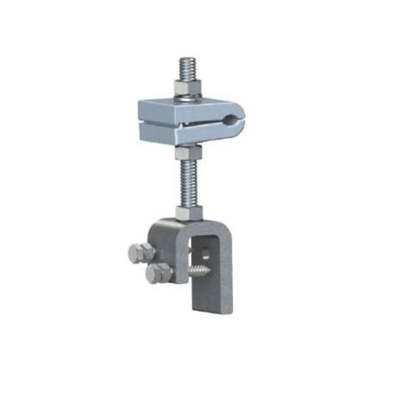 SOPORTES DE BAJADA PARA CABLE DE FIBRA OPTICA (OPGW) Ø:18-24MM MODELO SFO-CS-3 / 18-24 ARAGCU AT