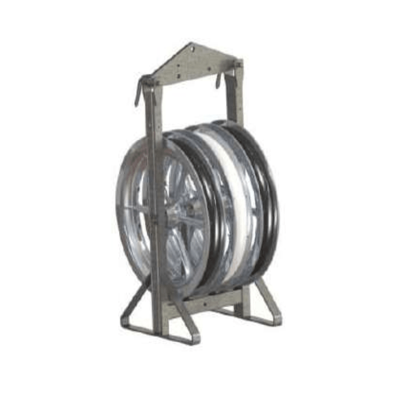 POLEAS PARA TENDIDO DE CUERDAS TRIPLE NEOPRENO-NYLON C Ø:97MM MODELO CTP-650 / N-NY ARAGCU AT2