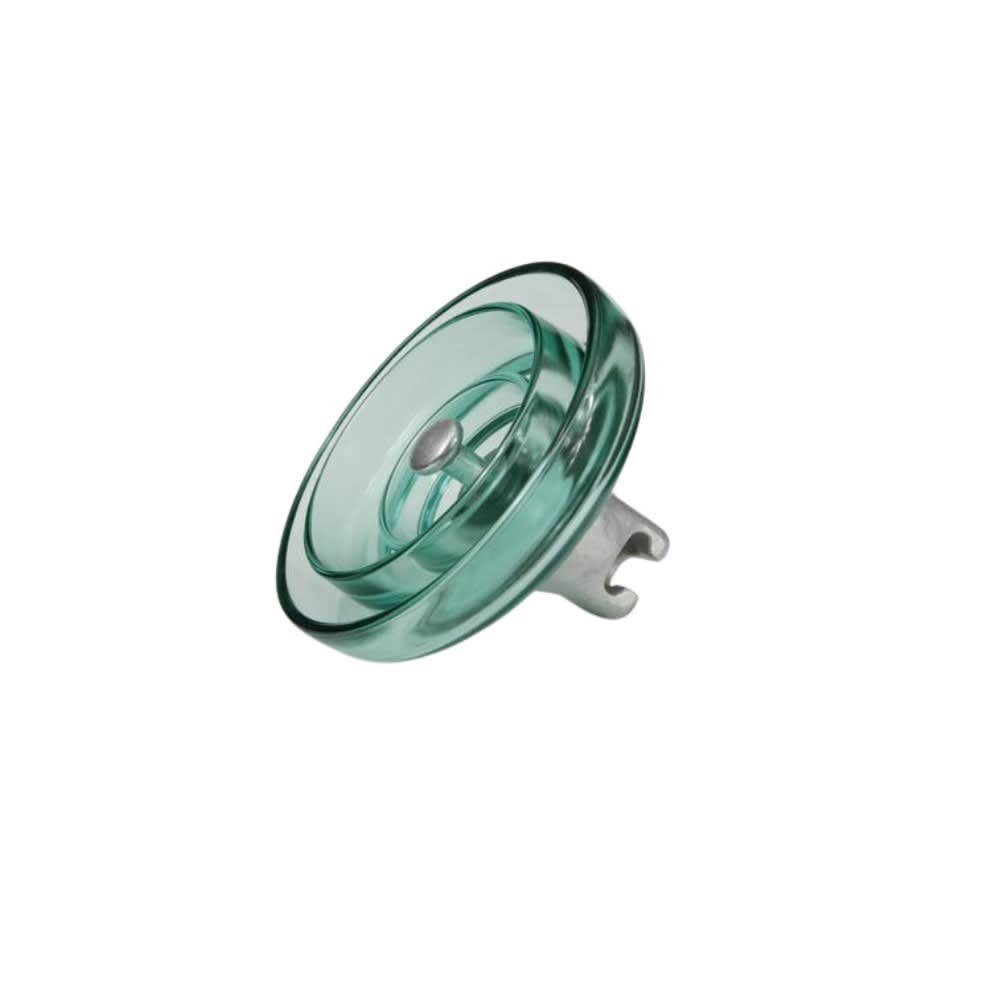 AISLADOR DE VIDRIO TIPO SUSPENSION 160KN 420/155/380MM U160BP/155M PROCEDENCIA CHINA
