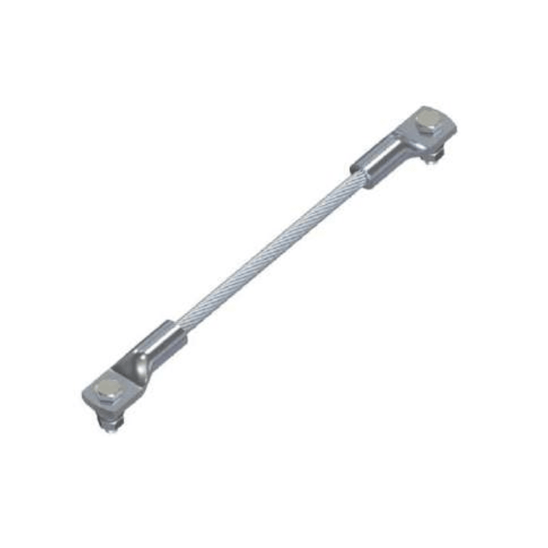 CONECTORES DE TIERRA ALUMINIO DOBLE L:1200MM MODELO CC2TT-120x1200 / M16 / M12 ARAGCU AT