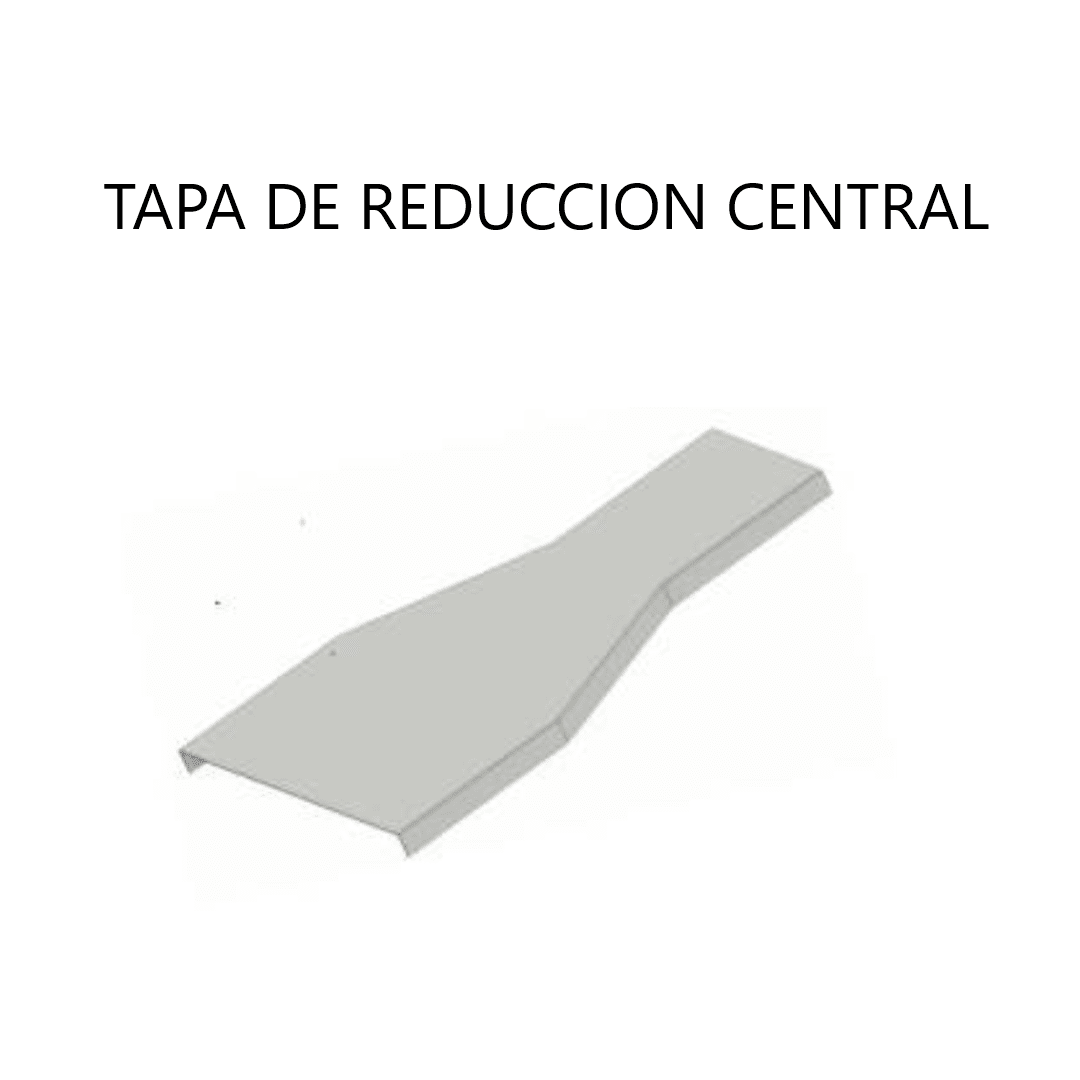 TAPA DE REDUCCION CENTRAL GALV. CALIENTE 100MM ARAGCU VM1