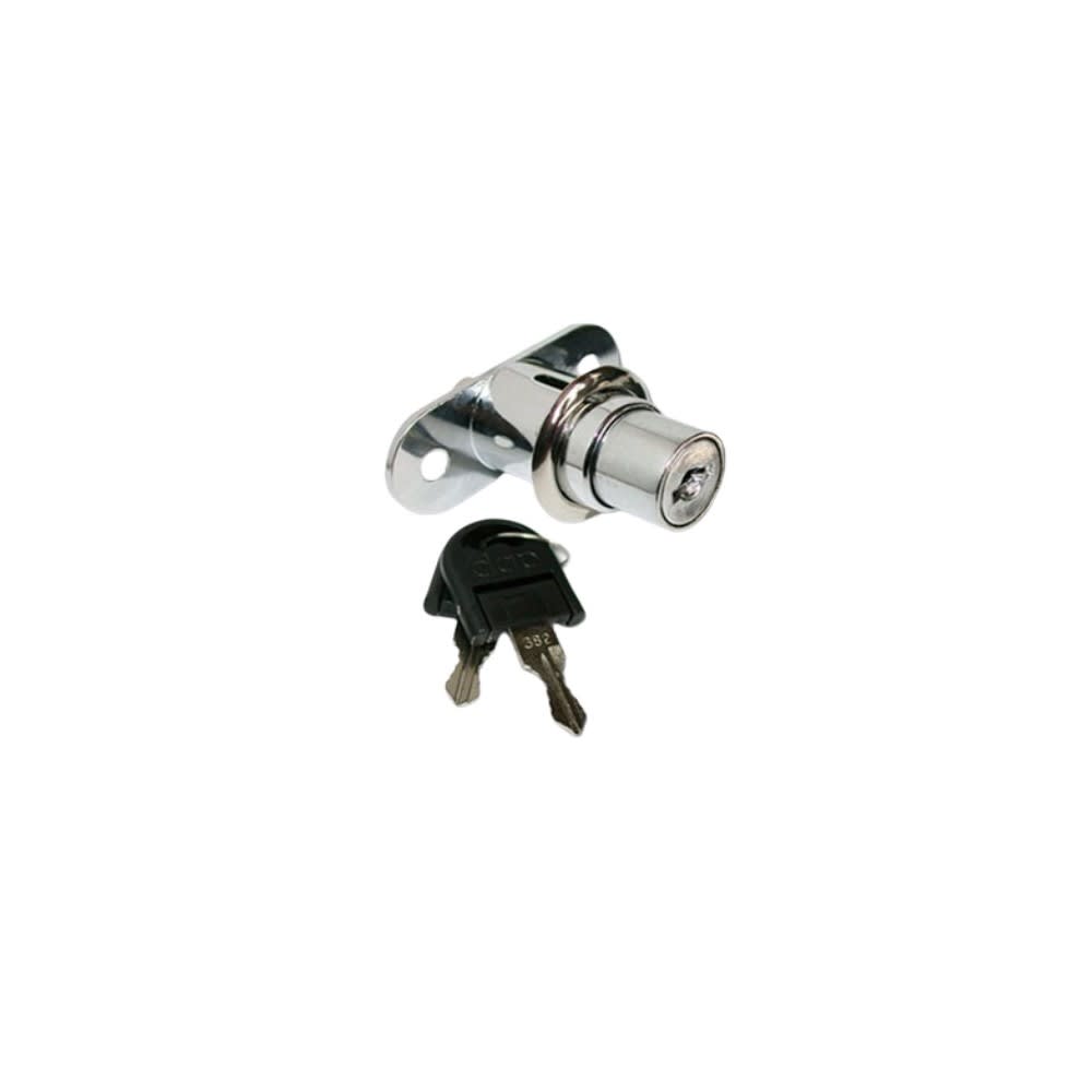 CERRADURA DE BOTON PARA VITRINA CON LLAVE MODELO 105-23 ARAGCU OUTLET