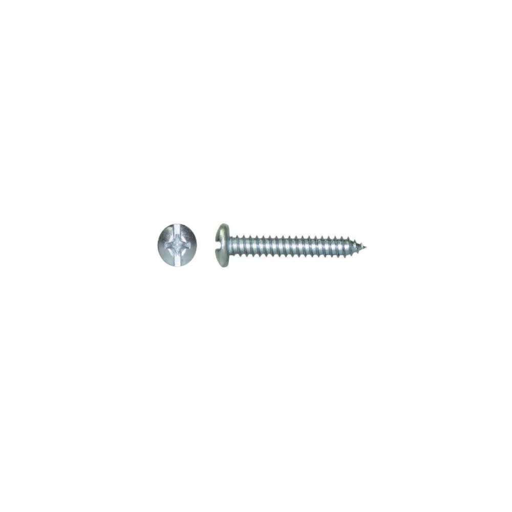TORNILLO AUTORROSCANTE CABEZA PAN-PHILLIPS COMBINADO ZINCADO N°7 ARAGCU OUTLET