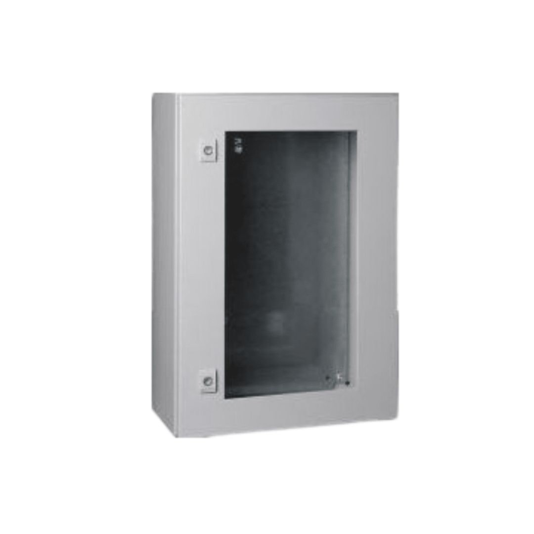 CAJA METALICA CON PUERTA DE PLEXIGLÁS IP66 (HIMEL STP6 630) 600X600X300MM ARAGCU VM