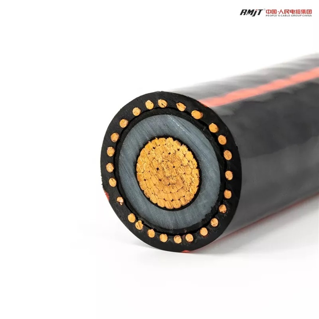 8.7/10KV (15KV) ALUMINUM CONDUCTOR XLPE INSULATED UNDERGROUND MEDIUM VOLTAGE POWER CABLE RMJT