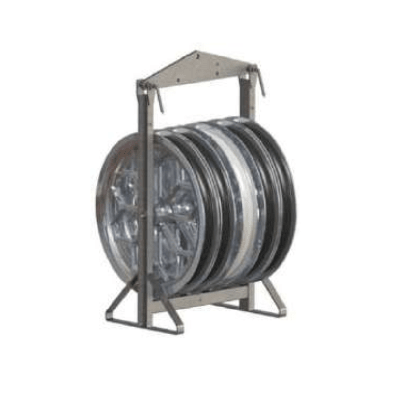 POLEAS PARA TENDIDO DE CUERDAS QUINTUPLE NEOPRENO-NYLON C Ø:98MM MODELO CQP-900 / N ARAGCU AT