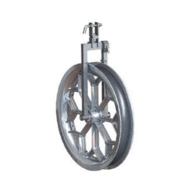 POLEAS PARA TENDIDO DE CUERDA SIMPLE NYLON Ø:98MM MODELO P-900 / NY ARAGCU AT1