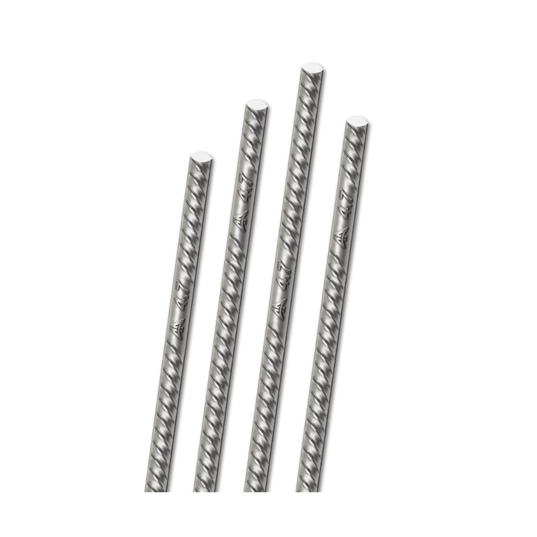 FIERROS CORRUGADOS A496 4.7MMX8.80M (PAQ 50 VAR) ACEROS AREQUIPA
