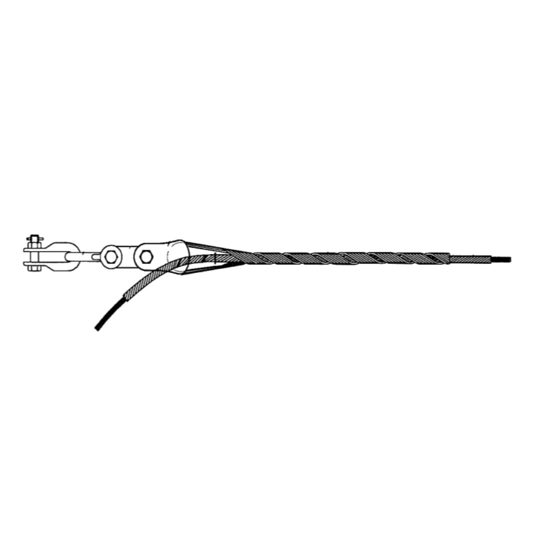 KIT ARMADO DE RETENCION SIMPLE ADSS Ø:9.00-15.90MM AN-090-1590 ARAGCU FO