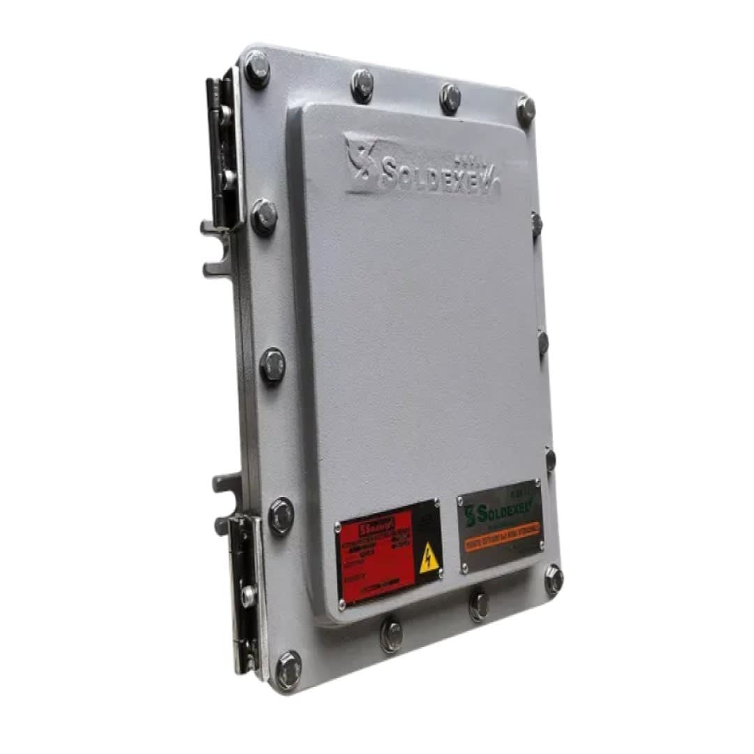 CAJA DE DISTRIBUCIÓN AL. 150X100X100MM NEMA 7 CL1 DIV1&2 SOLDEXEL