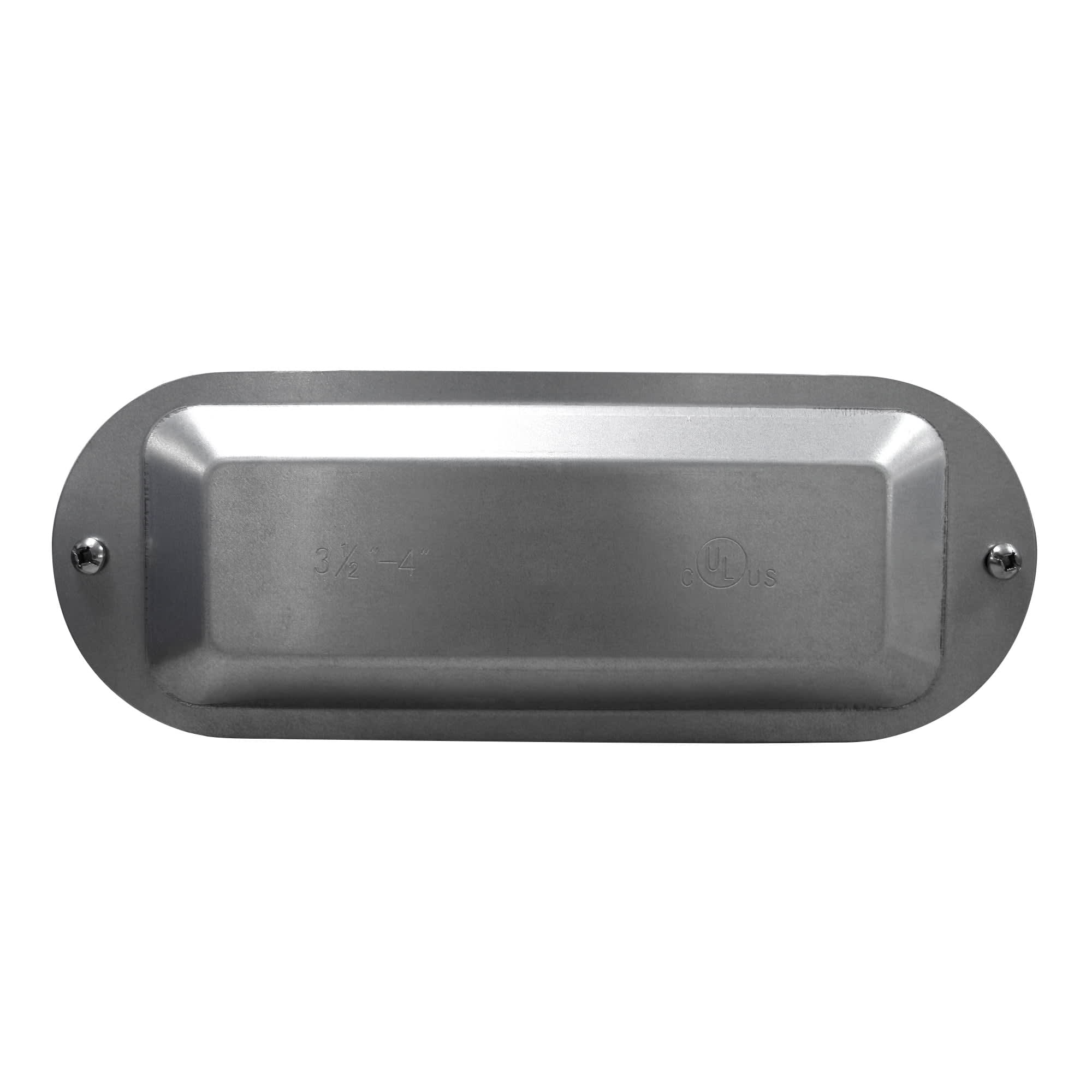 TAPA ABOVEDADO EN ACERO Y EMPAQUETADURA DE NEOPRENO P/CAJA 3-1/2'' Y 4'' FORM 5 CON UL E254321 JJ