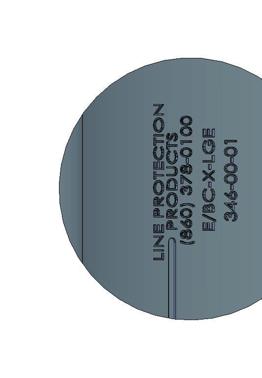 CUBIERTA DE SILICONA PARA BUSHING EXTRA GRANDE 35 KV E/BC - X-LGE MIDSUN3