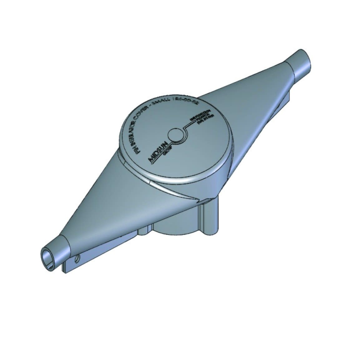 CUBIERTA DE SILICON PARA AISLADOR PIN PEQUEÑO 25KV C/GRIS E/PIN INS CV-SM MIDSUN