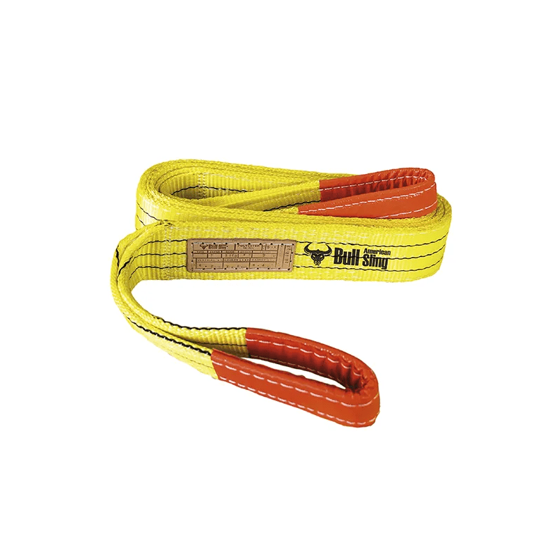 ESLINGA AMARILLO 3''X1.5MTSX4.2TX2CAPAS FS 5:1 ASME B30.9 (NORMATIVA EEUU) AMERICAN BULL