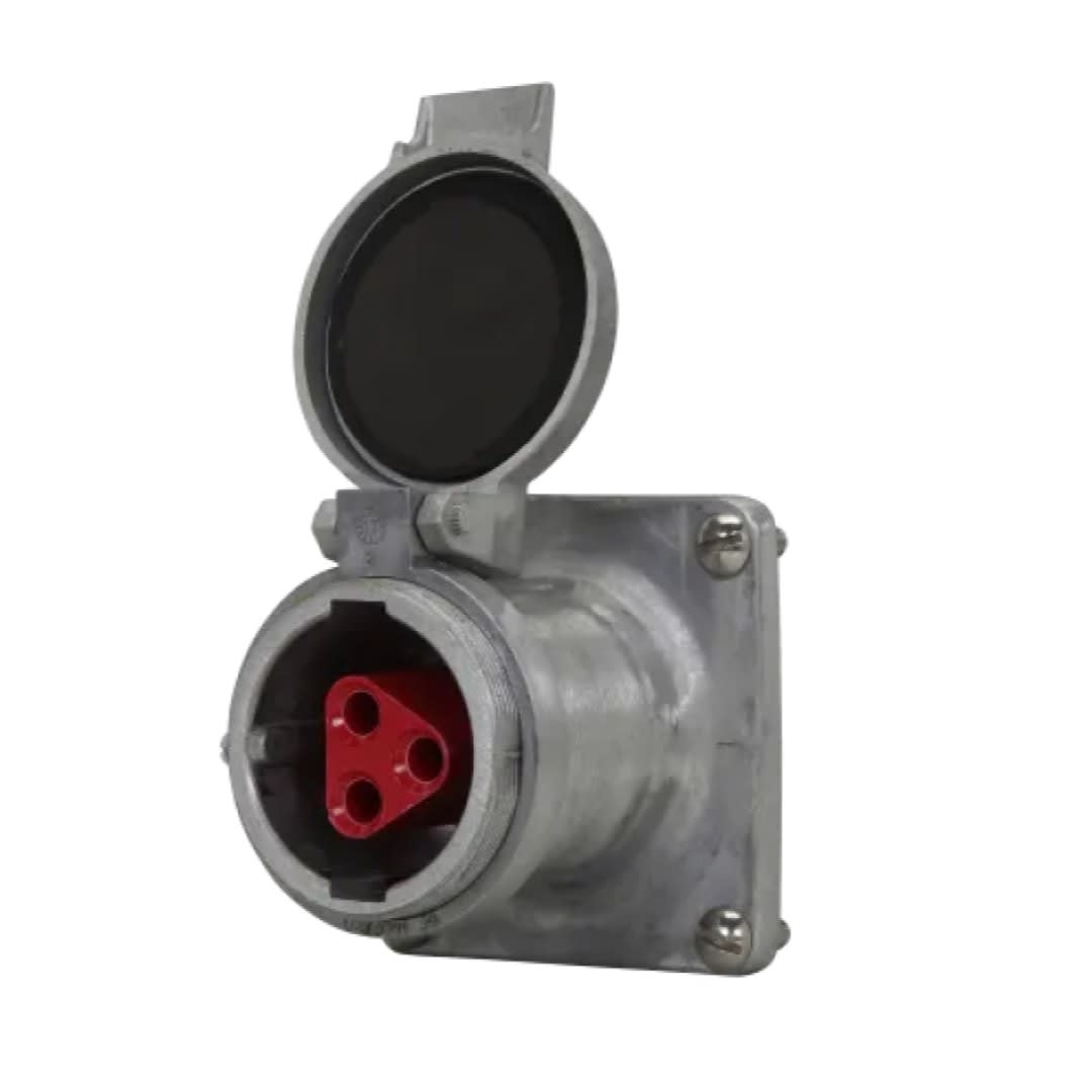 TOMACORRIENTE P/EMPOTRAR 60A 3P+T 600V NEMA4 HEAVY DUTY.UL CROUSE HINDS2