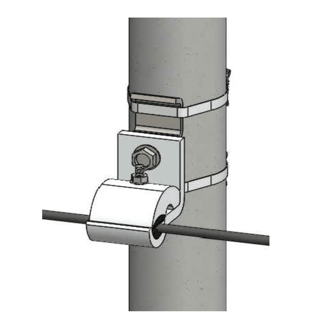 EMSAMBLE DE SUSPENSION PARA CABLE ADSS VANO 200 ARAGCU FO1