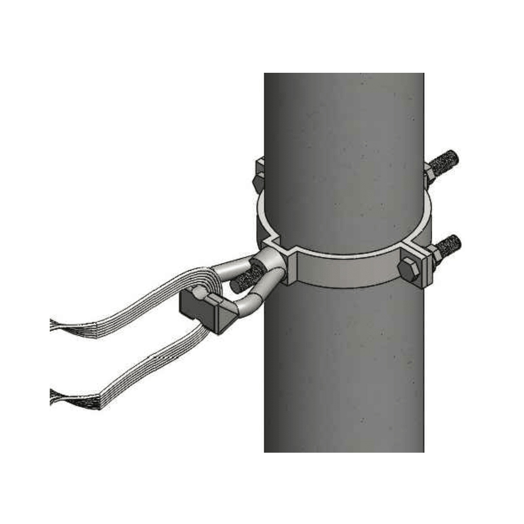 EMSAMBLE DE SUSPENSION PARA CABLE ADSS VANO 200II ARAGCU FO1