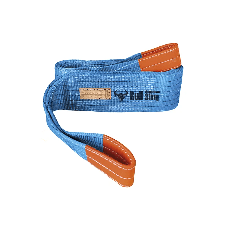 ESLINGA AZUL 8''X6MTSX22.4TX4CAPAS FS 5:1 ASME B30.9 (NORMATIVA EEUU) AMERICAN BULL