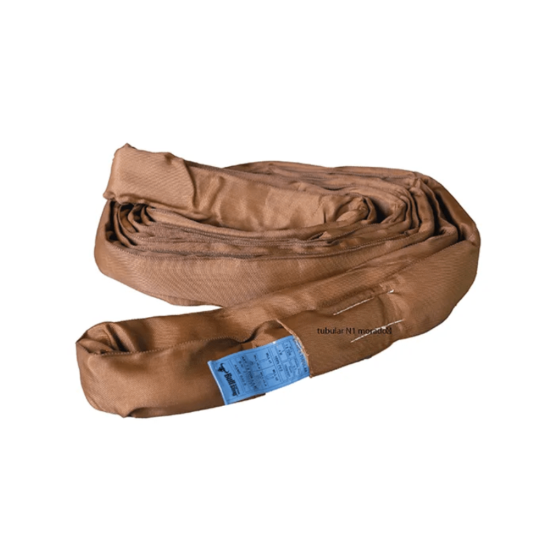 ESLINGA TUBULAR MARRON N6X8MTSX16800LBS(7.6T) FS 5:1 ASME B30.9 (EEUU) AMERICAN BULL