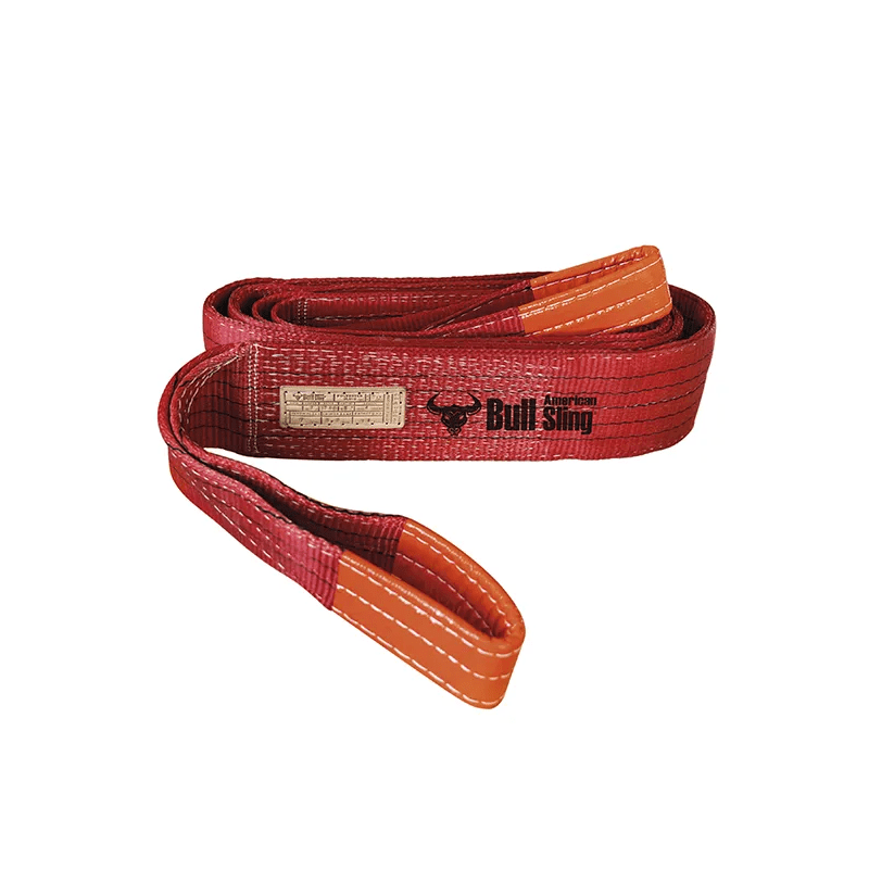 ESLINGA ROJO 5''X8MTSX10.5TX3CAPAS FS 5:1 ASME B30.9 (NORMATIVA EEUU) AMERICAN BULL