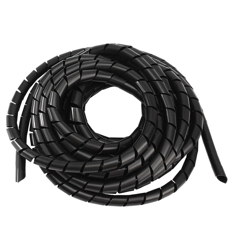 ESPIRAL ENVOLVENTE UV NEGRO 8MMX10.8MM BLS X 10 M HT-8-UV HONT