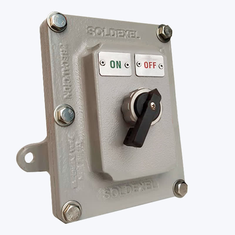 ESTACION DE MANDO INTERRUPTOR SENCILLO 1'' S7-INT1100 SOLDEXEL