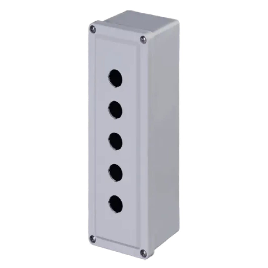 ESTACION DE CONTROL P/5 DISPOSITIVOS FRP 30.5MM NEMA 4X UL CF5PB STAHLIN1