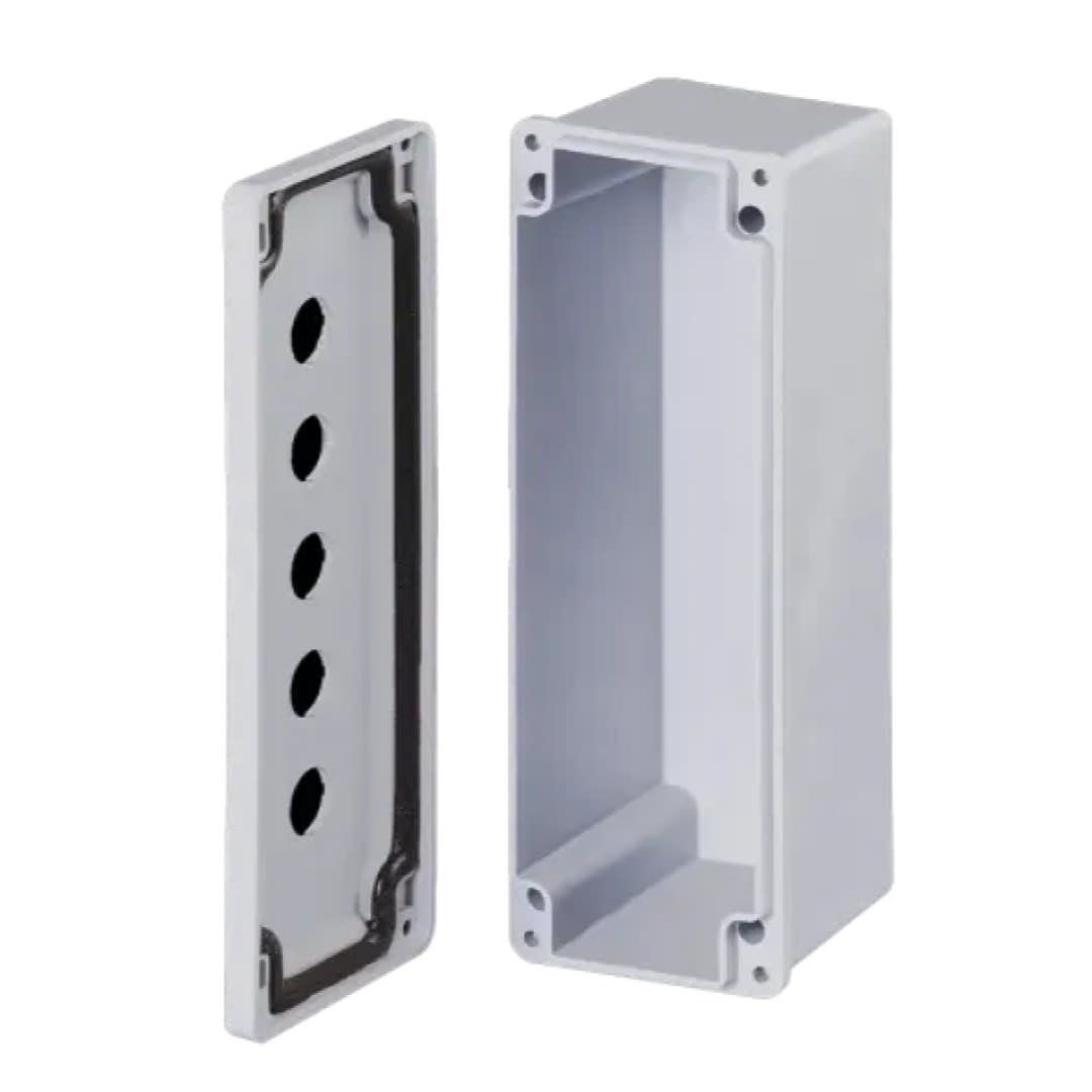 ESTACION DE CONTROL P/5 DISPOSITIVOS FRP 30.5MM NEMA 4X UL CF5PB STAHLIN2