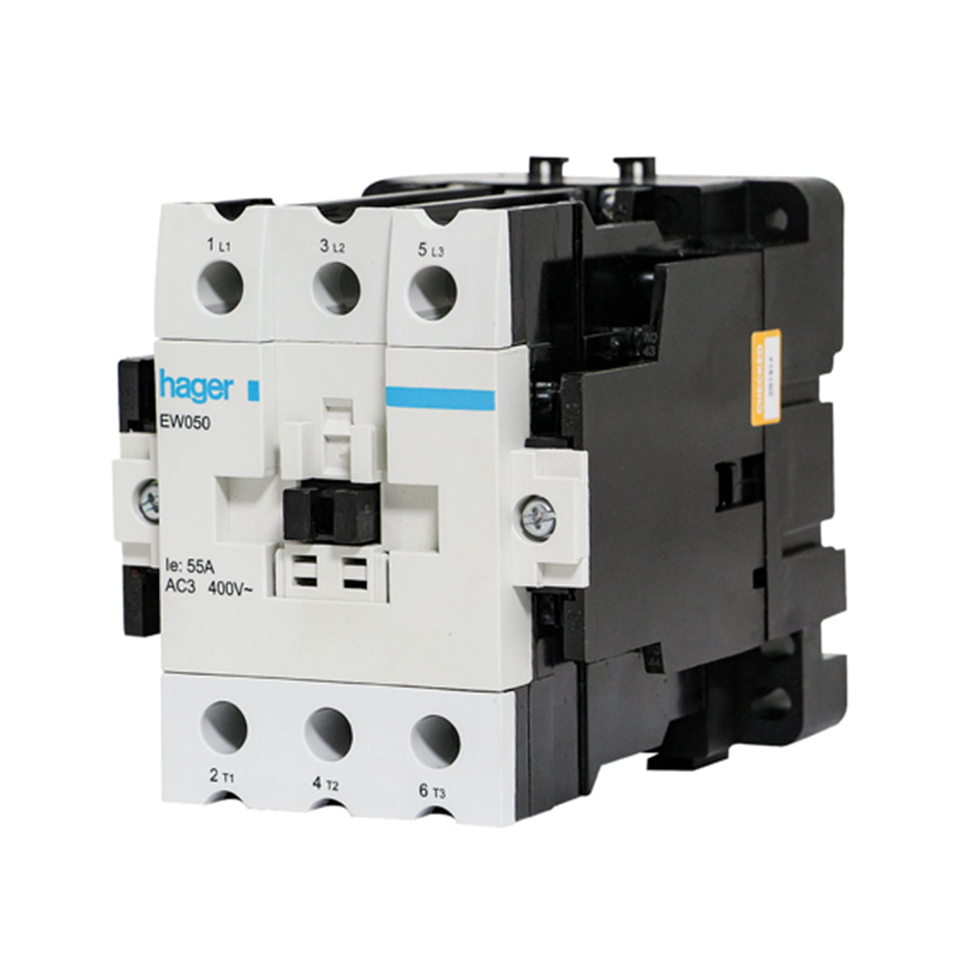 CONTACTOR EW 55A/AC3 1NA+2NC 380V 50/60HZ HAGER1